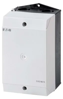 Obrázek produktu pro Malé pouzdro s montážní lištou - Prázdný kryt rozvaděče IP65 CI-K2-100-TS