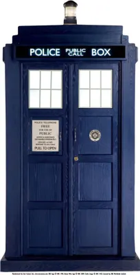 Produktbild von Pappfigur Serie DOCTOR WHO Die Telefonzelle für Zeitreisen