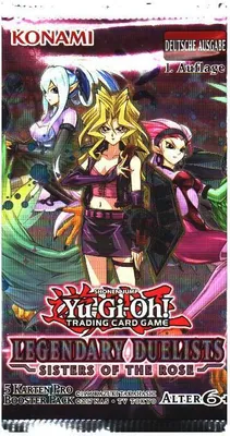 Produktbild von Yu-Gi-Oh! Legendary Duelists: Sisters of the Rose Booster Box German