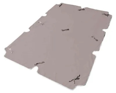 Immagine prodotto di Telo di ricambio per dondolo da giardino 2 posti in poliestere idrorepellente 165x112x1h cm -  Tan