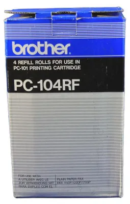 Image de Brother PC-104RF Rouleaux de transfert thermique -B