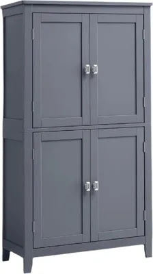 Obrázek produktu pro Koupelnová skříňka Rootz – kuchyňská skříňka – úložný prostor – dostatek místa – 30 x 60 x 110 cm