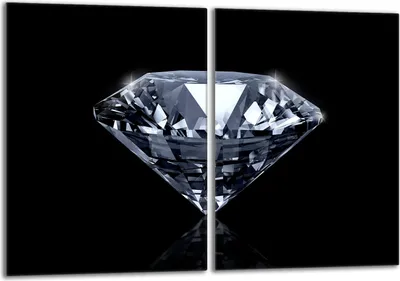 Image de Set de plaques de recouvrement pour cuisinière 2x40x52 cm Couvercle pour plaque vitrocéramique, verre anti-projections, Diamant noir