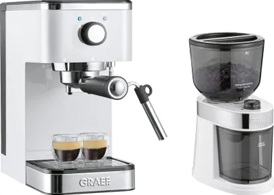 Produktbild von GRAEF Kaffeesiebträgerautomat ES401EUSET weiß