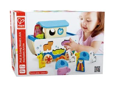 Produktbild von Hape Push & Pull Nachzieh-Arche, E8049