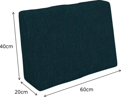Immagine prodotto di POKAR Cuscini per pallet Cuscini per pallet sfoderabili Divano per pallet, Dimensioni:Set di 8, Colore:Verde scuro