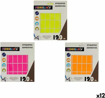 Obrázek produktu pro Samolepicí etikety obdélníkové 20 x 37 mm (12 kusů)