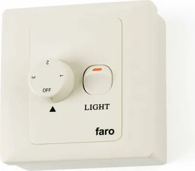 Obrázek produktu pro Nástěnný vypínač pro ventilátory