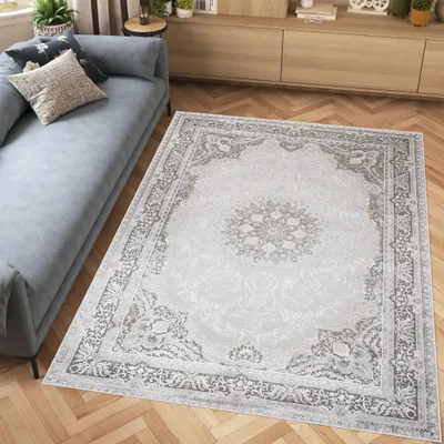 Obrázok produktu pre Tapiso koberec HERA Modern Grey Obývacia izba Spálňa 140 x 200 cm