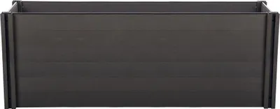 Produktbild von Hochbeet G21 Crop 183 x 68 x 80, WPC, Ebenholz