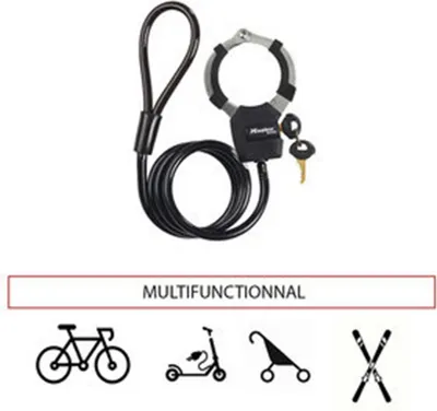 Image de Master Lock Serrure de menottes Street Cuff 8275EURDPROBLK