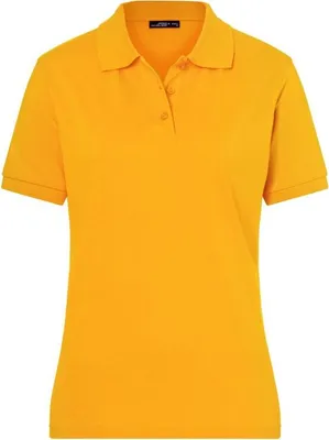 Produktbild von Hochwertiges Polohemd mit Armbündchen gold-yellow, Gr. XXL