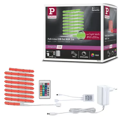 Productafbeelding van Paulmann SimpLED LED-strip, complete set met COB-technologie