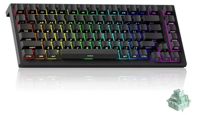 Image de Clavier mécanique 75%, disposition US - Interrupteurs magnétiques à effet Hall - Taux de polling 8K Hz