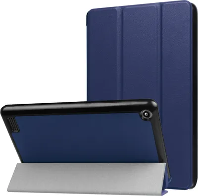 Obrázek produktu pro Ochranný kryt pro Amazon New Fire 7 2017 Ultra Slim Cover Hardcase s možností připevnění a funkcí Wake & Sleep + dotykové pero