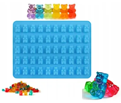 Produktbild von Silikonform Gummibärchen Eiswürfel Schokolade Kuchen