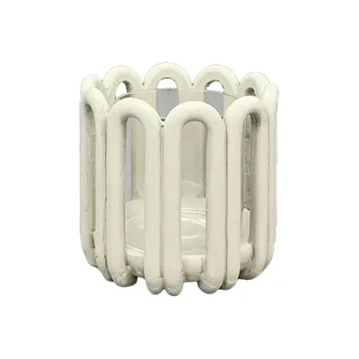 Produktbild von Windlicht, Creme, 15x15x14 cm, 270254