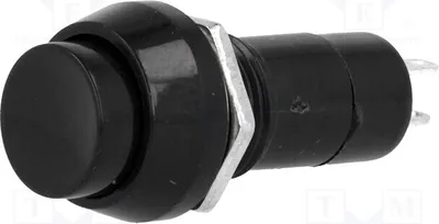 Obrázok produktu pre 2x Spínač, tlačidlo PS11ABK, séria Stard, 1A/250VAC, poloha: 2, OFF-ON