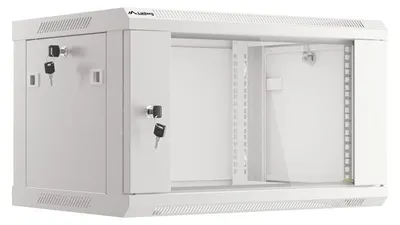 Image de Lanberg WF01-6406-10S armoire rack 6U montage mural Gris