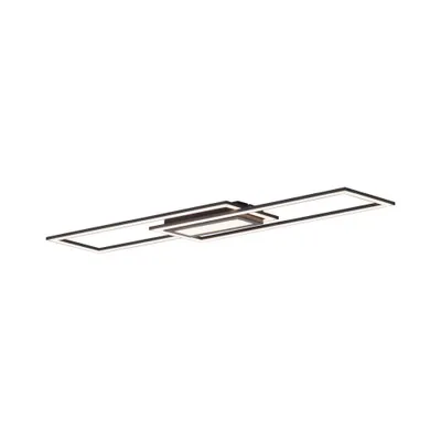 Obrázek produktu pro Stropní svítidlo LED - černé - bílé - plast - kov - W 100 cm