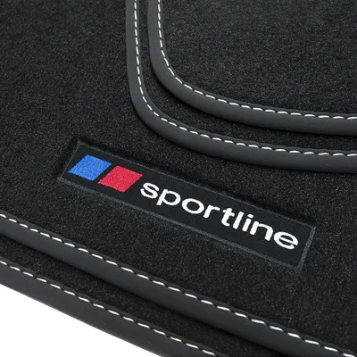 Produktbild von Sportline Fußmatten passend für Cupra Tavascan ab Bj. 2024-, Naht:Silber