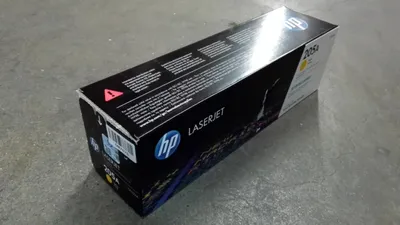 Produktbild von HP LaserJet 205A Gelb Original -Tonerkartusche, 900 Seiten, Gelb, 1 Stück(e)