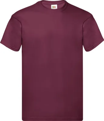 Produktbild von Herren T-Shirt Original-T - Burgundy, L