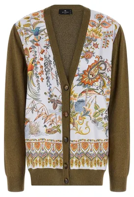 Produktbild von Etro Cardigan aus Baumwolle in Zweifarbig