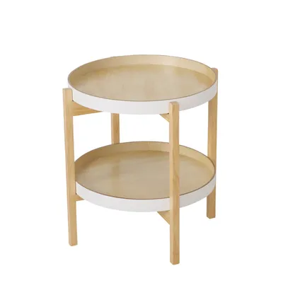 Produktbild von Beistelltisch DRAGAN mit zwei Ebenen, H. 51 cm