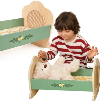Produktbild von Classic World Holzwiege, Vintage-Puppenbett