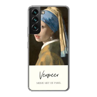 Produktbild von MuchoWow® Handyhülle Schutzhülle Hülle für Samsung Galaxy S22 Das Mädchen mit dem Perlenohrring - Vermeer Silikon Softcase Handy Hülle - Mobiltelefonhülle