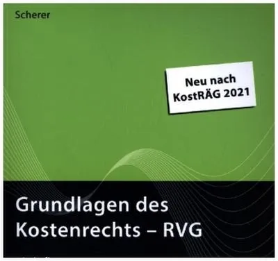 Produktbild von Grundlagen des Kostenrechts - RVG