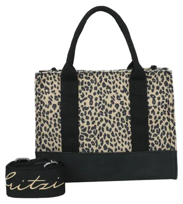 Productafbeelding van Fritzi aus Preußen schoudertas handtas Izzy09 Crossbody Limited Cheetah Camel beige