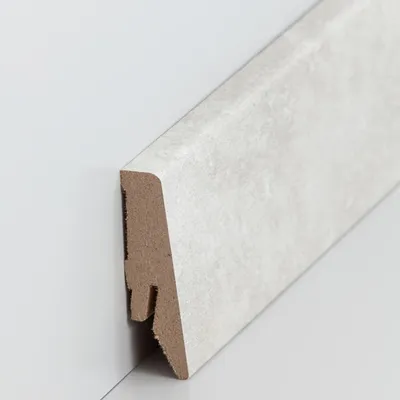 Produktbild von Fußleisten / Sockelleisten "Coburg" (MDF foliert / 718.5828) - Mamor