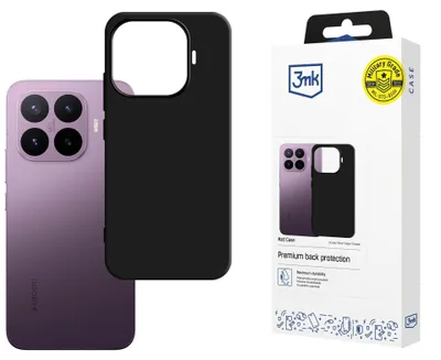 Produktbild von Handyhülle für Xiaomi 17T Pro, 3mk Matt Case, Mattes Schwarz