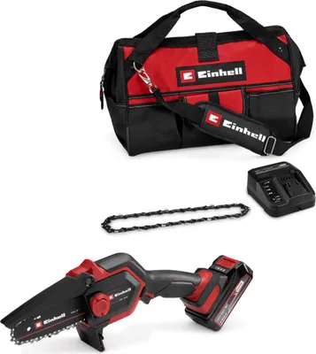 Produktbild von Einhell Akku-Ast-Kettensäge GE-PS 18/15 Li Bag Kit