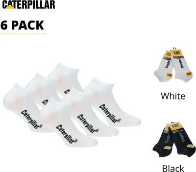 Produktbild von Caterpillar 6 Paar Herren socken Knöchelhöhe Baumwolle Mehrfarbig43-46