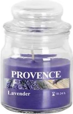 Obrázek produktu pro Svíčka Ve Skle S Víčkem 70G, Levandule