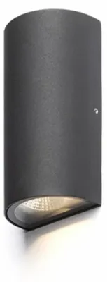 Obrázek produktu pro RED - DESIGN RENDL RENDL MIDZACK Nástěnné svítidlo černé 230 V LED 2×3 W IP54 3000 K R12586