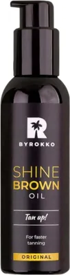 Produktbild von Byrokko glänzen braune Öl, Bräunungsöl 150 ml