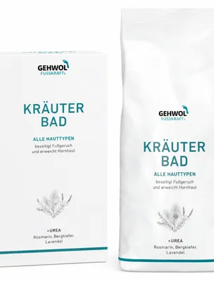 Produktbild von GEHWOL FUSSKRAFT Kräuterbad Fußpflegebad gegen Hornhaut 400 g