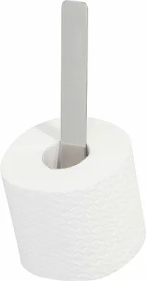 Produktbild von Reserverollenhalter Edelstahl 24,3x5x6,9 cm, kleben ohne Bohren, Tiger Colar