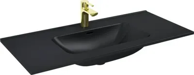 Obrázok produktu pre Umývadlo na skrinku Jungborn sanitárna keramika čierna 1010 mm 146071
