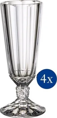 Obrázok produktu pre Sada pohárov na šampanské Villeroy & Boch Opéra 4ks, každý 16,6cm 145ml A U S T A L