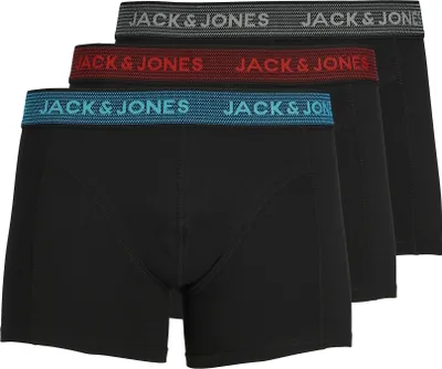 Produktbild von Jack & Jones 12127816_2042_592692_M, Unterhosen, Kofferraum, Erwachsener, Männlich, Schwarz, Asphalt