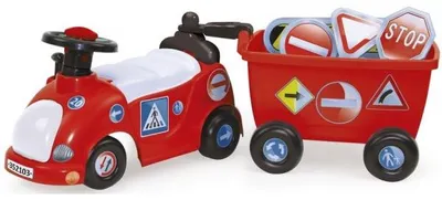 Image de Porteur city avec remorque et accessoires - chicos - 35284