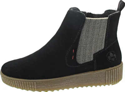 Zdjęcie produktu dla Rieker buty damskie botki czarny rekreacyjny, rozmiar buta:36 EU