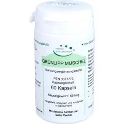 Produktbild von GRÜNLIPPMUSCHEL KAPSELN, 60 St.