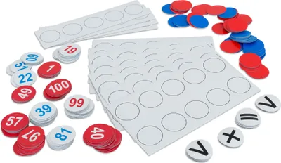 Produktbild von Betzold Zahlenraum bis 100, magnetisches Tafelmaterial