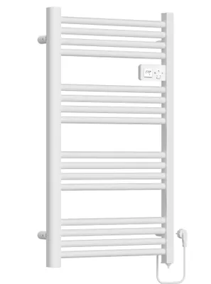 Obrázok produktu pre MalTec kúpeľňový radiátor Elektrický rebríkový termostat BH500W-WH 5 prevádzkových režimov Biely, nástenný Časovač